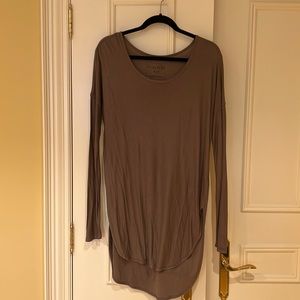 Free People light brown tunic size small